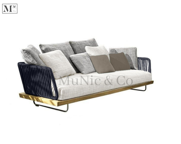 MEYER Indoor Sofa in Rope Weave