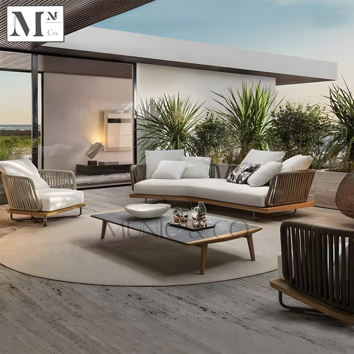 MEYER Outdoor Sofa in Rope Weave