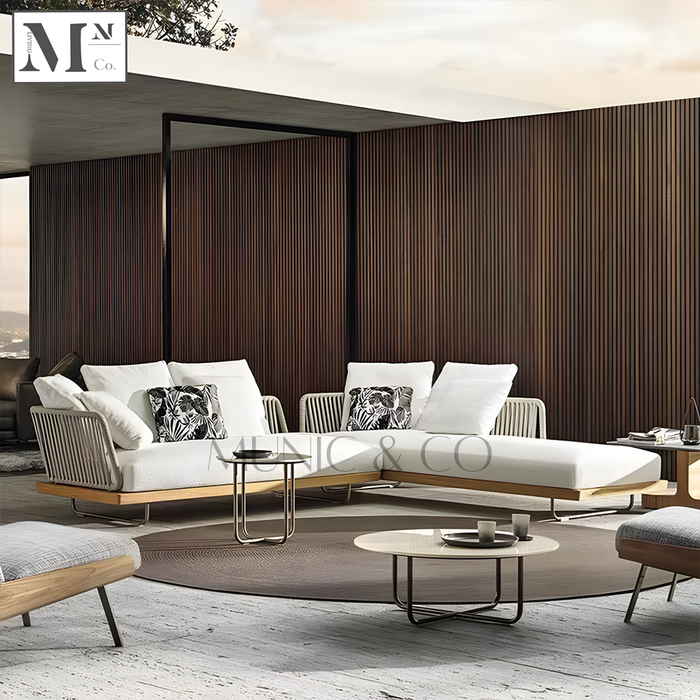 MEYER Outdoor Sofa in Rope Weave