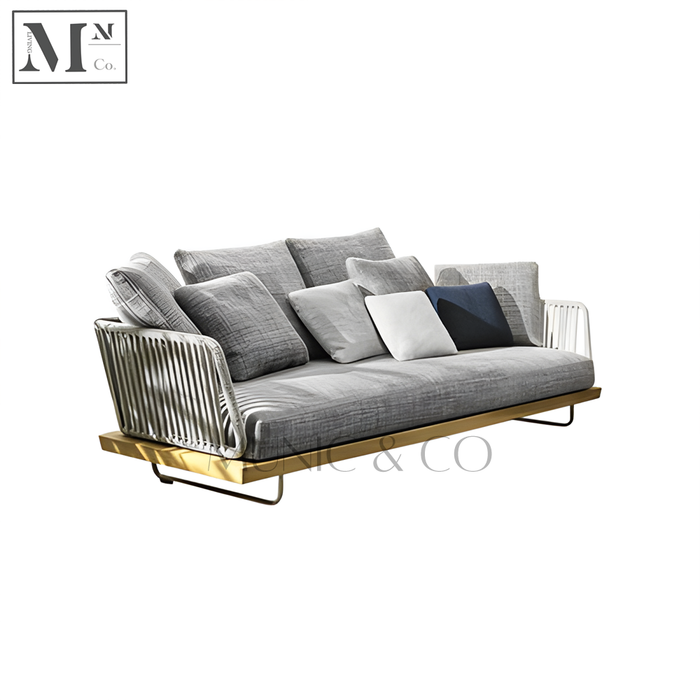 MEYER Outdoor Sofa in Rope Weave