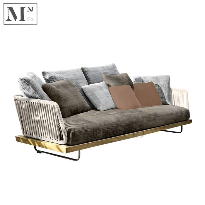 MEYER Outdoor Sofa in Rope Weave