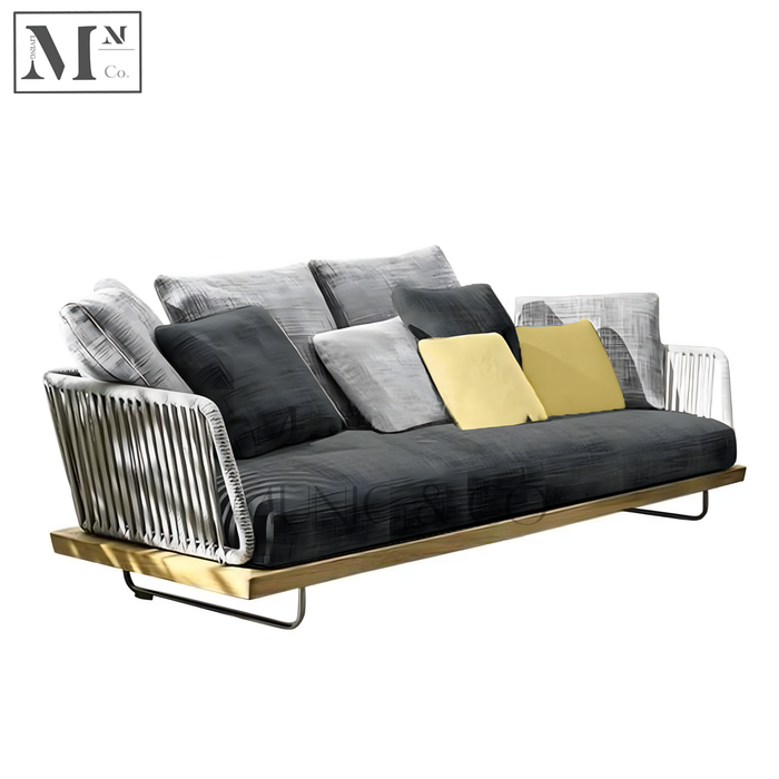 MEYER Outdoor Sofa in Rope Weave