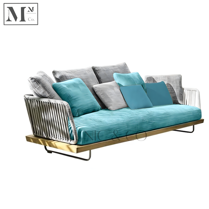MEYER Outdoor Sofa in Rope Weave