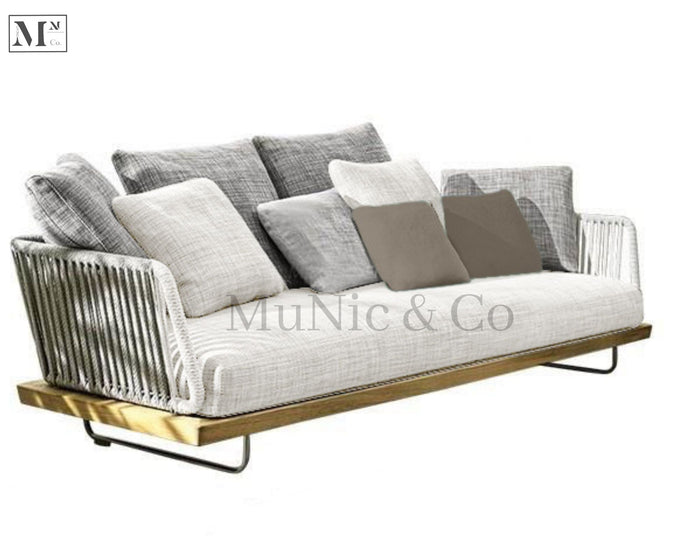 MILLE Indoor Sofa in Rope Weave