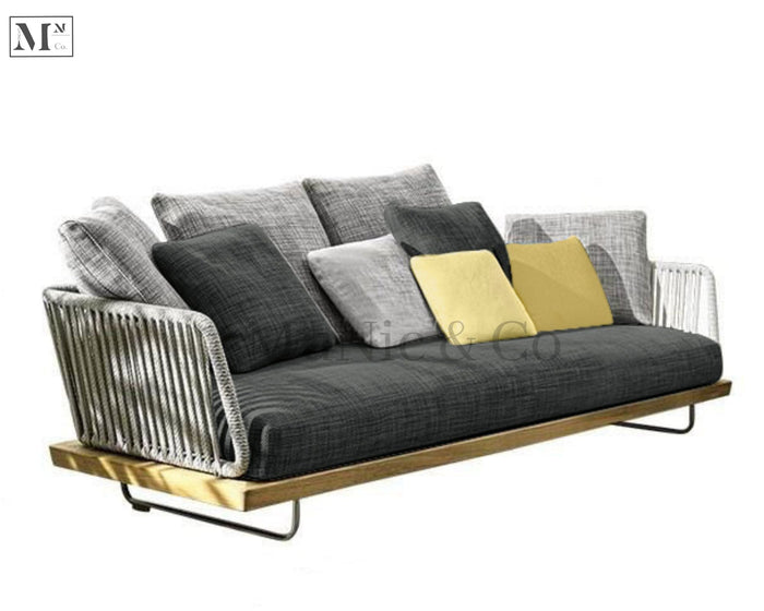 MILLE Indoor Sofa in Rope Weave