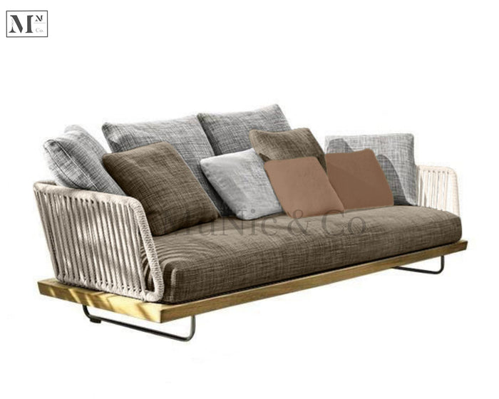 MILLE Indoor Sofa in Rope Weave