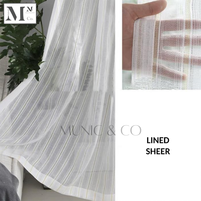 MUZI Day Sheer Curtains. DIY Made-To-Measure Day Sheer Curtains in 12 Days