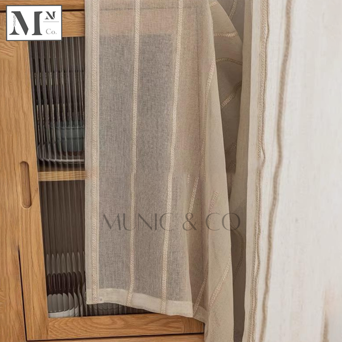 MUZI Day Sheer Curtains. DIY Made-To-Measure Day Sheer Curtains in 12 Days