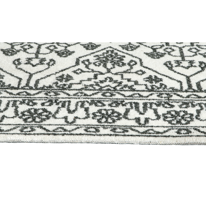 Abstract blue Neel wool rug – 160x230 cm – plush weave for living room – buy online in Australia