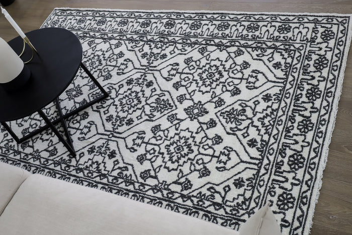 Designer wool rug – Neel collection – 160x230 cm – premium wool blend – buy online in Australia