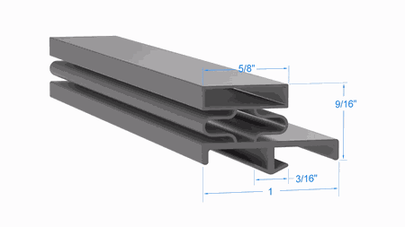 PF241A Beverage-Air PART# 712-012D-01 by Strivide 23 1/8 x 31 Compatible with Beverage-Air 712-012D-01