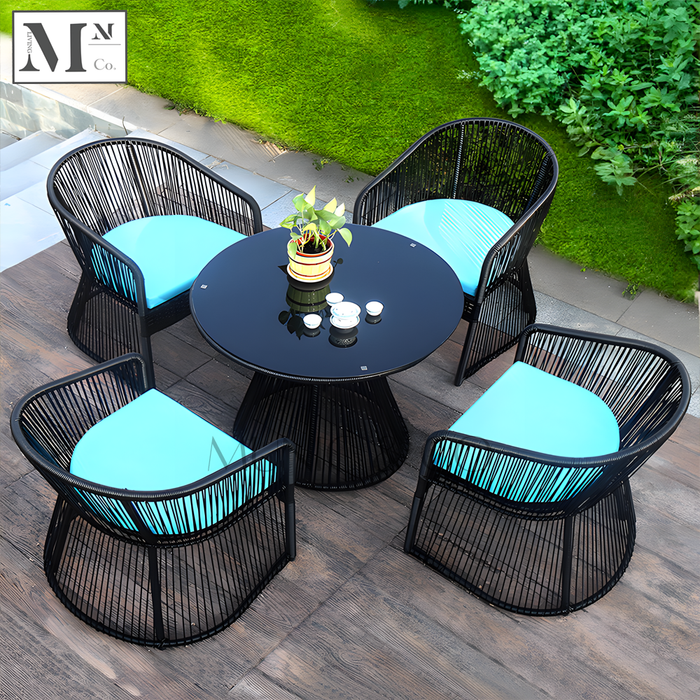 RICARDO Outdoor Dining Chair. PE Rattan Outdoor Chair