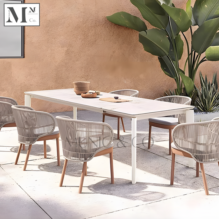 SERENITY Outdoor Dining Chair in Rope Weave