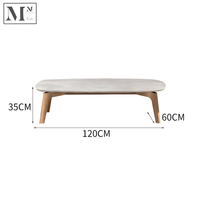 Coffee Table (120L60W35H) / Grey Rope