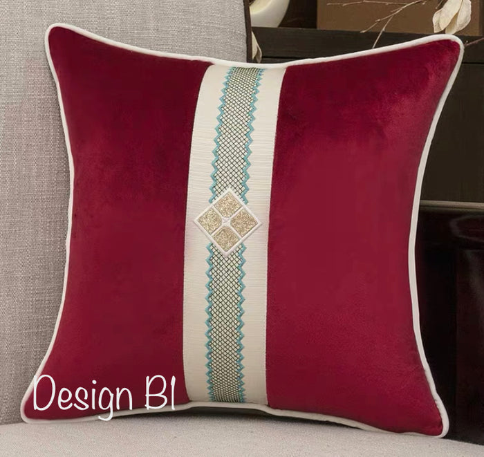stefiano designer and handcrafted cushions in set of 6.
