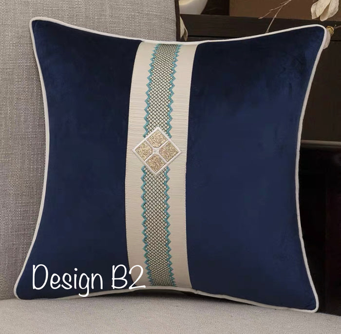 stefiano designer and handcrafted cushions in set of 6.