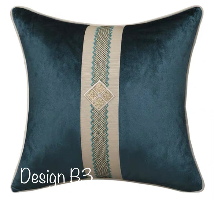 stefiano designer and handcrafted cushions in set of 6.