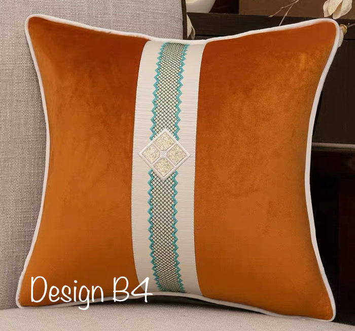 stefiano designer and handcrafted cushions in set of 6.