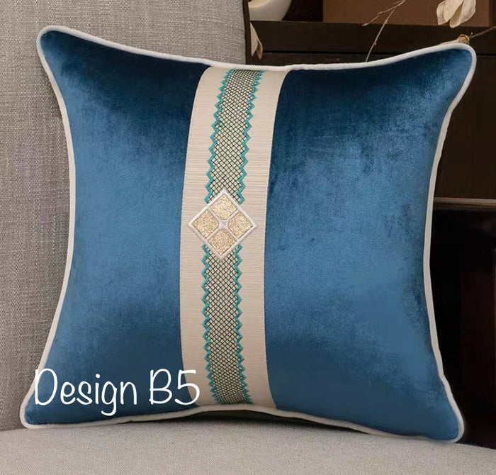stefiano designer and handcrafted cushions in set of 6.