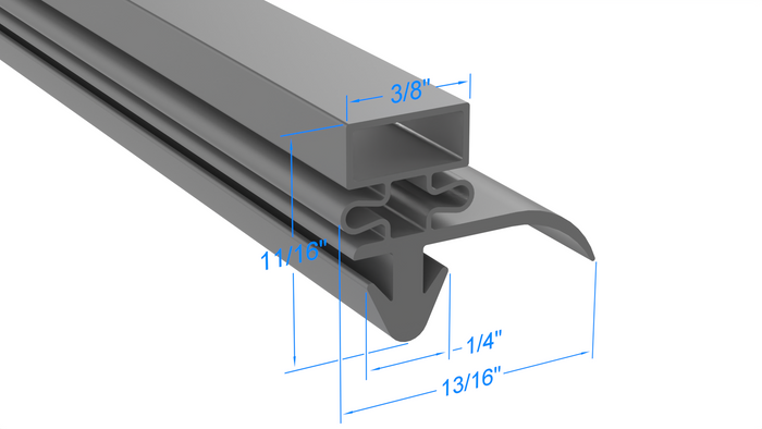 Strivide, Magnetic Gasket 23 x 28 1/8 Compatible with Silver King