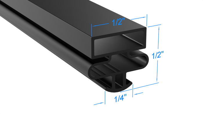 Strivide, Magnetic Gasket 26 3/4 x 65 3/4 Compatible with Schaefer