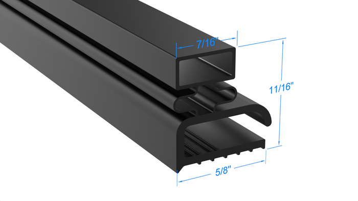 Strivide, Magnetic Gasket 29 1/4 x 60 Compatible with Perlick