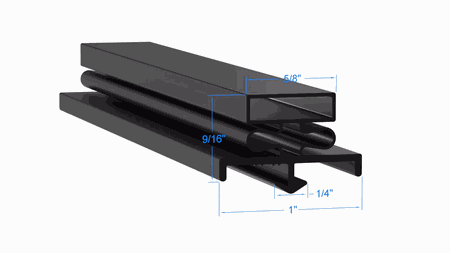 TUC--36-LP True PART# 810713 by Strivide 17 3/8 x 26 3/8 Compatible with True 810713