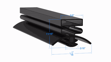 UPT488 Hobart PART# 433623-2 by Strivide 20 1/4 x 26 1/4 Compatible with Hobart 433623-2