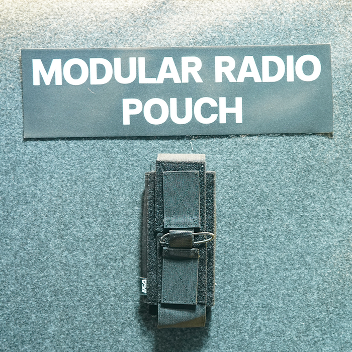 VALOR PX - Modular Radio Pouch - front view